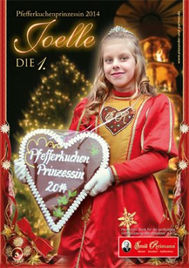 Joelle die Erste - Pfefferkuchenprinzessin 2014